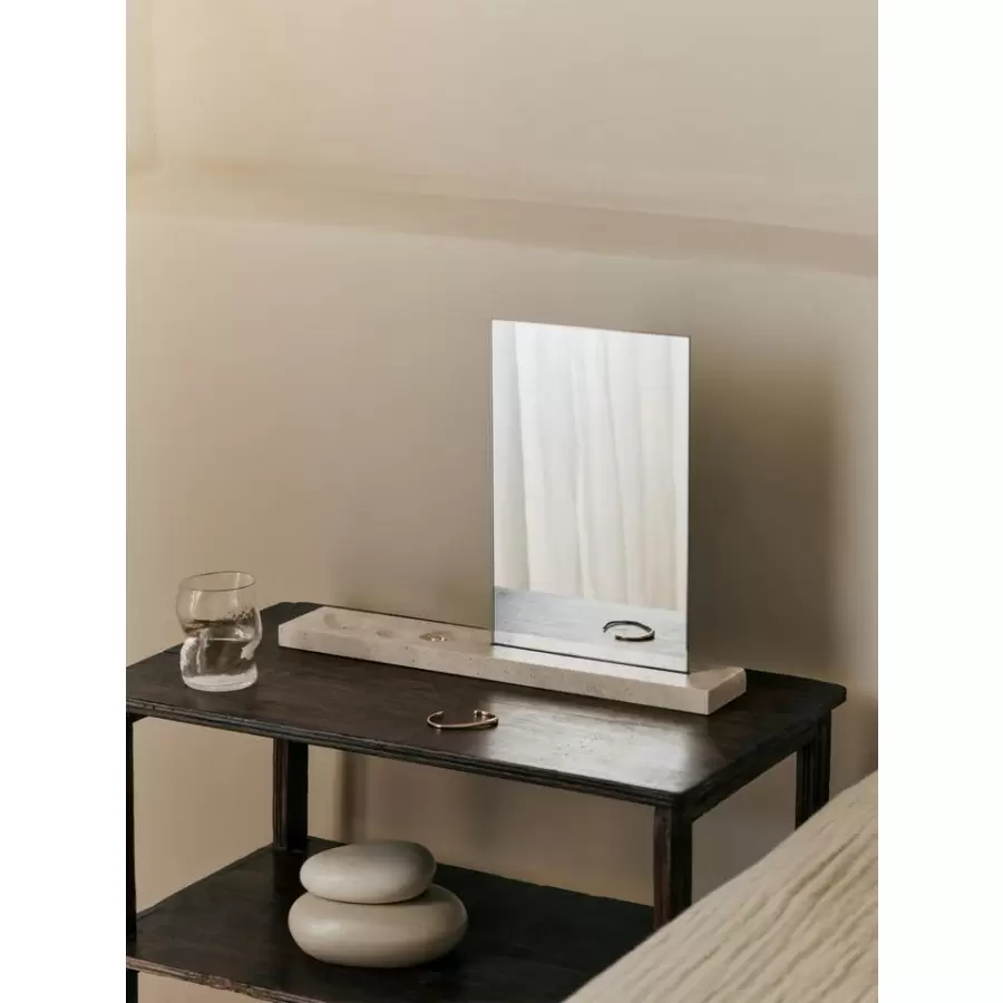 ferm LIVING - Pebble Box Medium, Sand/Cream