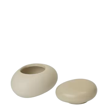 Ferm Living - Pebble Box Small, Sand/Cream