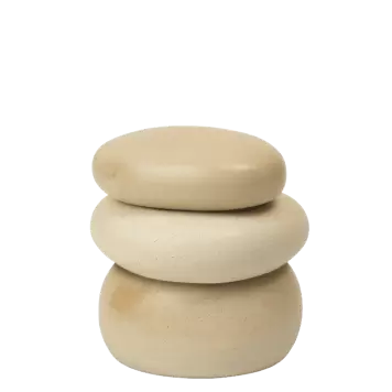 Ferm Living - Pebble Box Large, Sand/Cream Ferm Living - Pebble Box Large, Sand/Cream