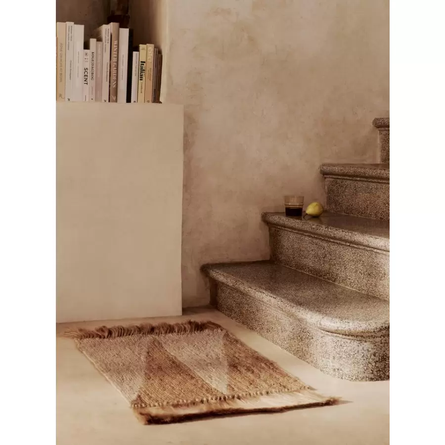 ferm LIVING - Måtte Studie, Natur/offwhite 50*70