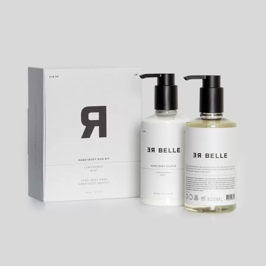 Rebelle - Duokit - Hand & Body Wash og Hand & Body Soufflé
