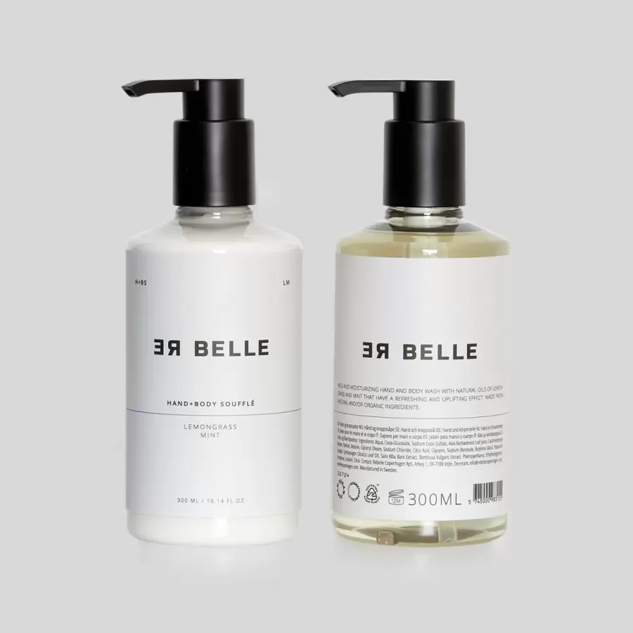 Rebelle - Duokit - Hand & Body Wash og Hand & Body Soufflé