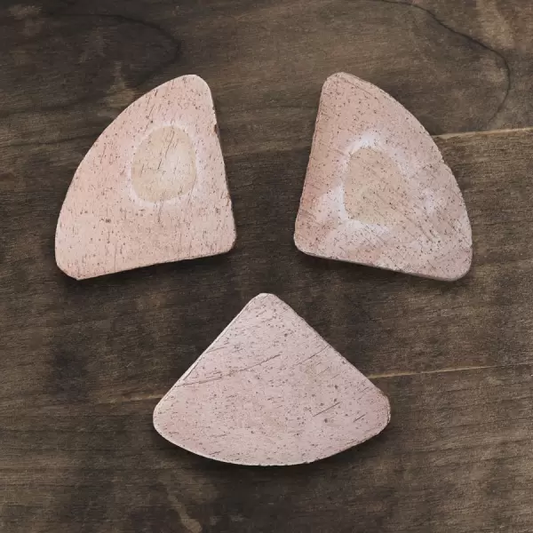 Bergs Potter - 1 stk. Krukkefod Triangle Rosa, Large