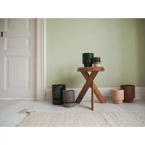Bergs Potter - Ø:14 Krukke The Hoff Pot Glaseret, fl.farver