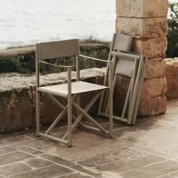 ferm LIVING - Voya Folding Chair, cashmere