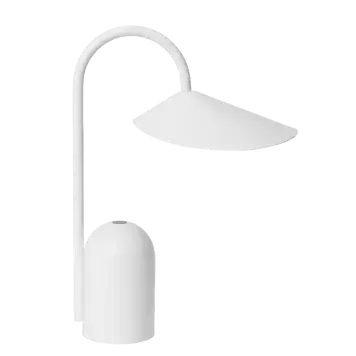 Ferm Living - Arum Transportabel Lampe, Hvid Ferm Living - Arum Transportabel Lampe, Hvid