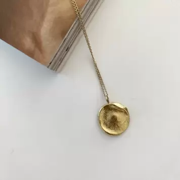 Sisse Dinesen - Halskæde Anke 24kt forgyldt Sterlingsølv, Fl. længder
