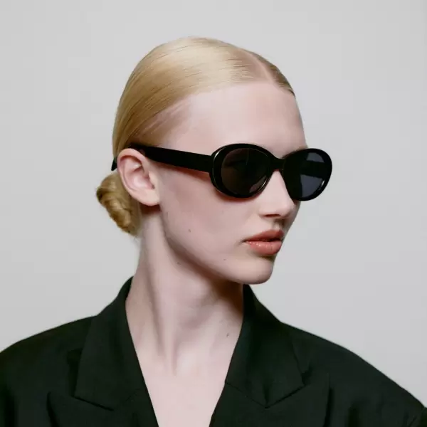 A.Kjærbede - Solbrille Anma, Sort