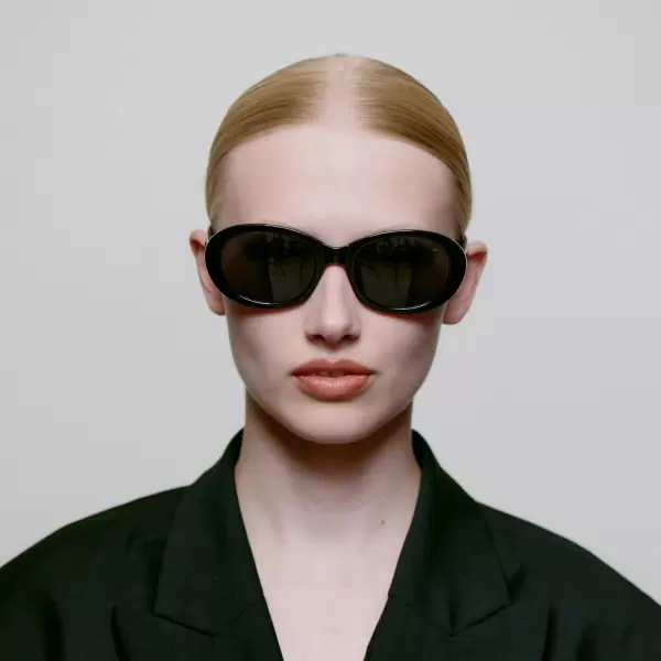 A.Kjærbede - Solbrille Anma, Sort