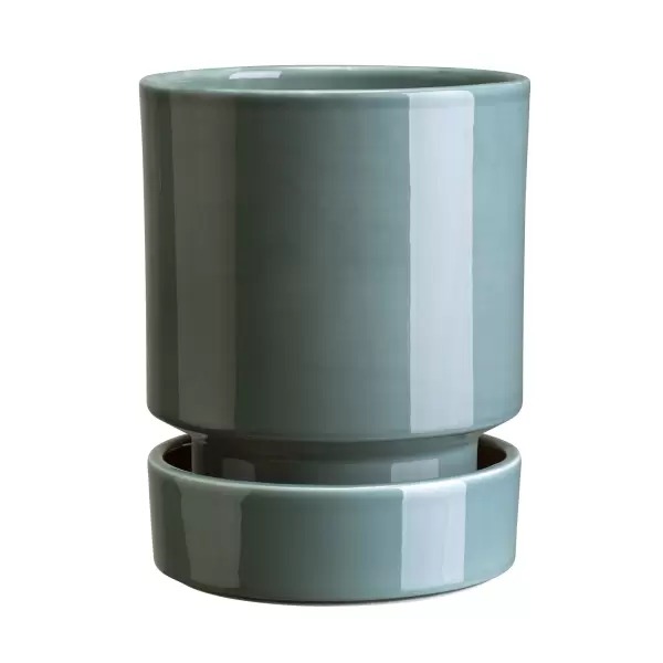 Bergs Potter - Ø:14 Glaseret The Hoff, Misty Blue