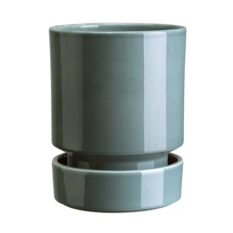 Bergs Potter - Ø:14 Glaseret The Hoff, Misty Blue