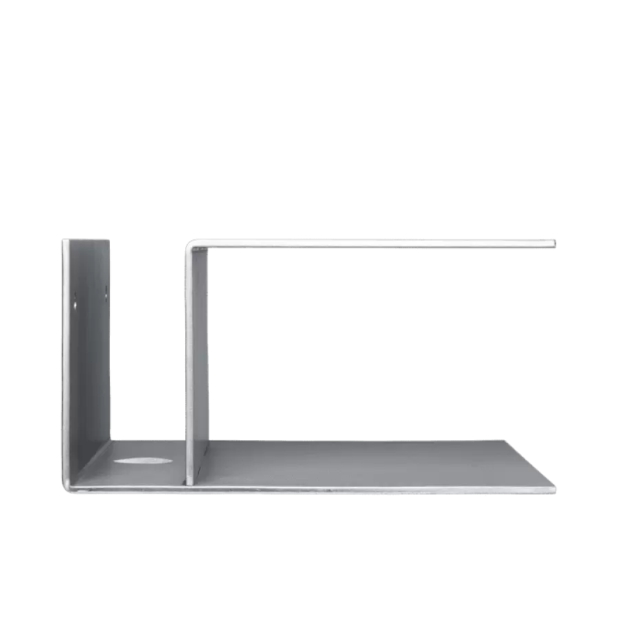 ferm LIVING - Sengebord Lager, Aluminium