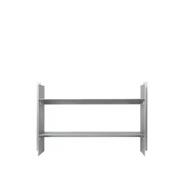 ferm LIVING - Lager Lav Reol, Aluminium