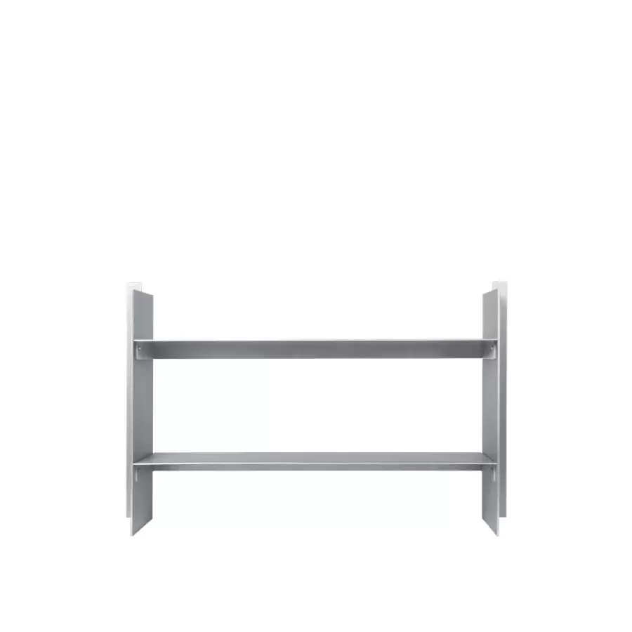 ferm LIVING - Lav Reol Lager, Aluminium