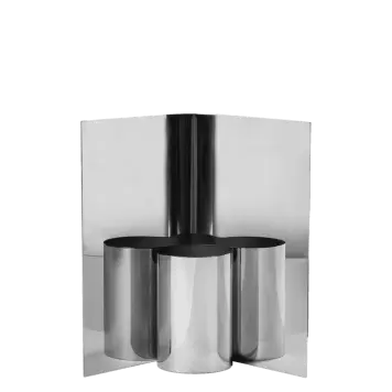 Ferm Living - Vase Eddy, Rustfrit stål Ferm Living - Vase Eddy, Rustfrit stål