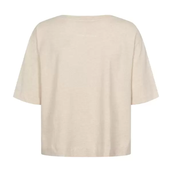 esmé studios - Hoyo SS T-shirt, Oatmeal