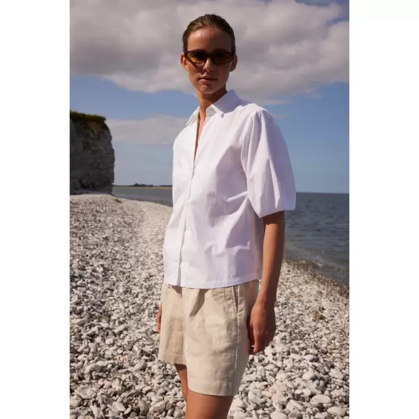 esmé studios - Billy 2/4 Sleeve shirt, White