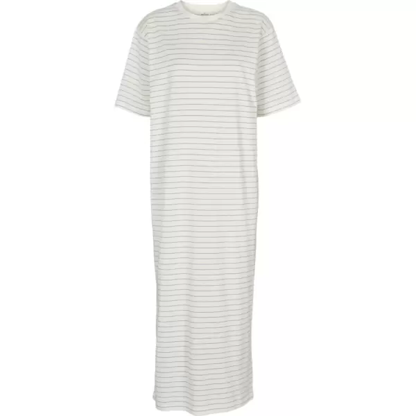 Basic Apparel - Raja Striped Dress, Quiet Harbor