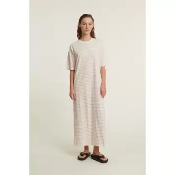 Basic Apparel - Raja Striped Dress, Grenadine