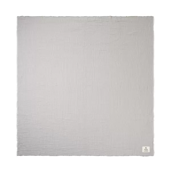ferm LIVING - Sengetæppe Fino, Tea Green/Sand 240*250