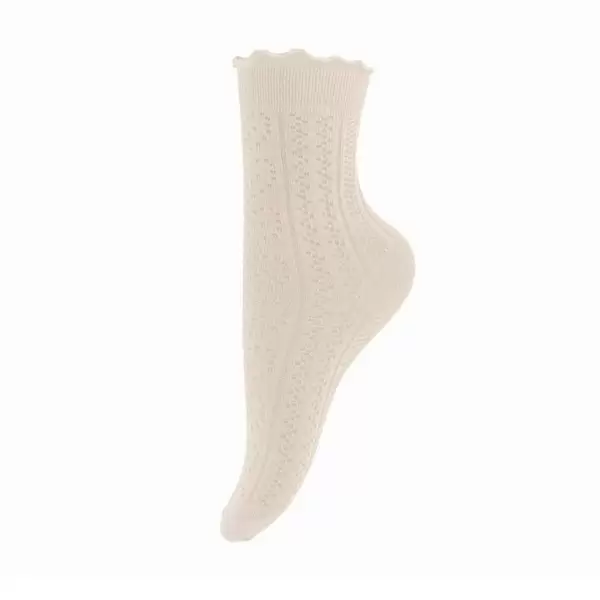 By Stær - Strømper Flæse, Beige 