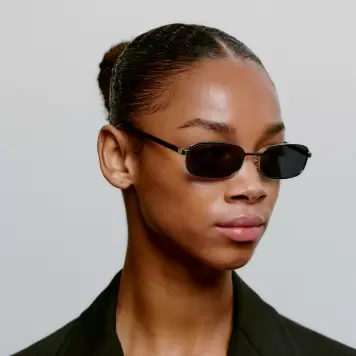 A.Kjærbede - Solbrille Noah, Silver Black A.Kjærbede - Solbrille Noah, Silver Black