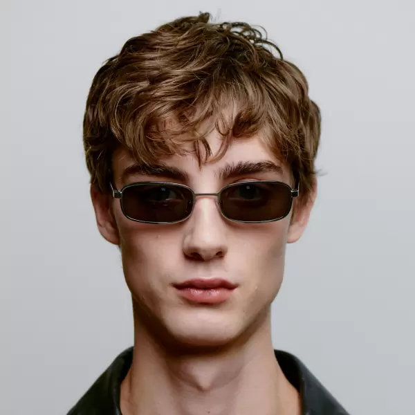A.Kjærbede - Solbrille Noah, Silver Black
