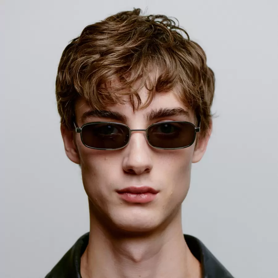 A.Kjærbede - Solbrille Noah, Silver Black