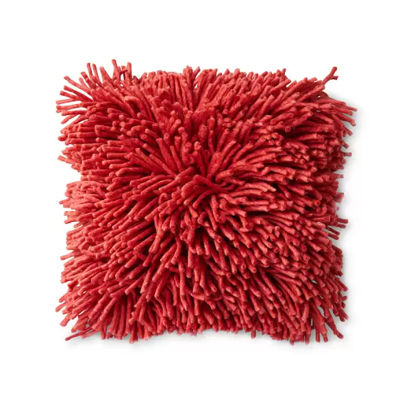 HK living - Rugged woolen cushion cherry red (50x50cm) HK living - Rugged woolen cushion cherry red (50x50cm)