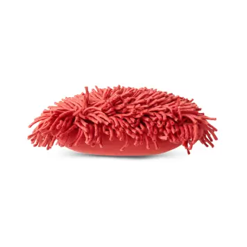 HK living - Pude Uld Rugged, Cherry Red 50*50
