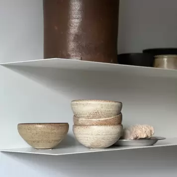 Odd Boys Ceramic - Odd Bowl Small, Off White Matte