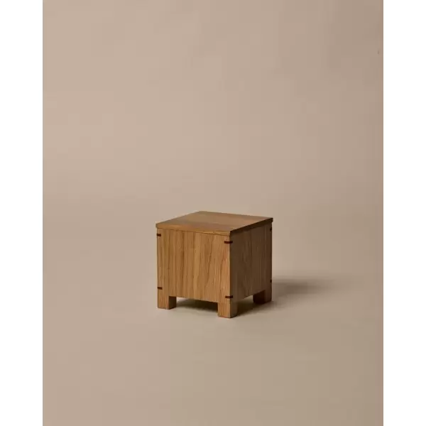 ferm LIVING - Hvidløgsboks Bon, Natural Oak
