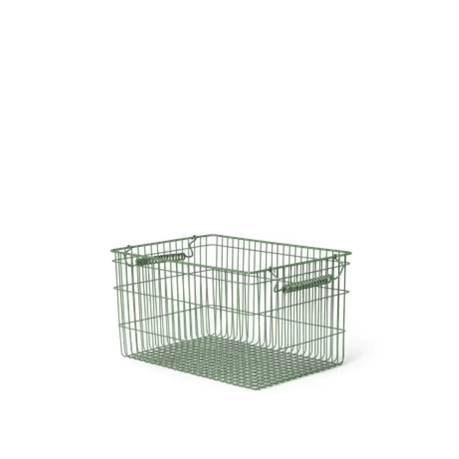 ferm LIVING - 2 Stabelbare kurve Cala, Verdant Green