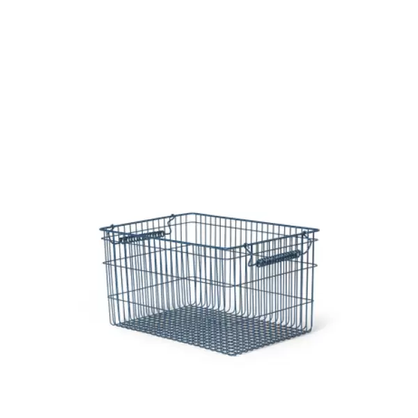 ferm LIVING - 2 Stabelbare kurve Cala, Dark Blue