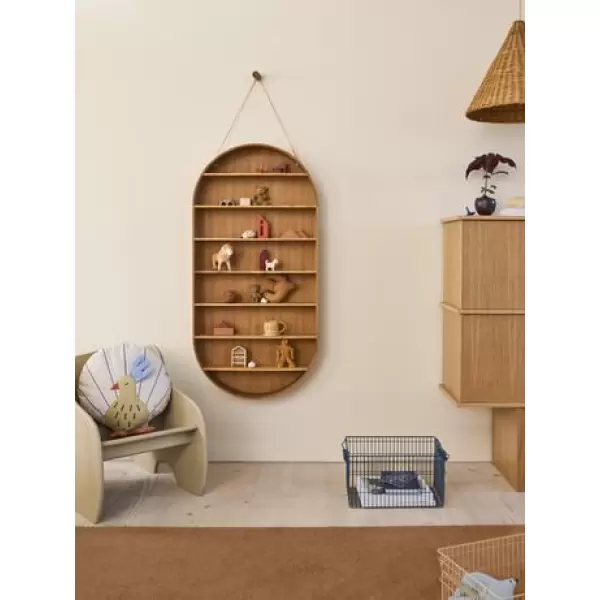 ferm LIVING - Stabelbare kurve, Cala,  2 i sæt, Dark Blue