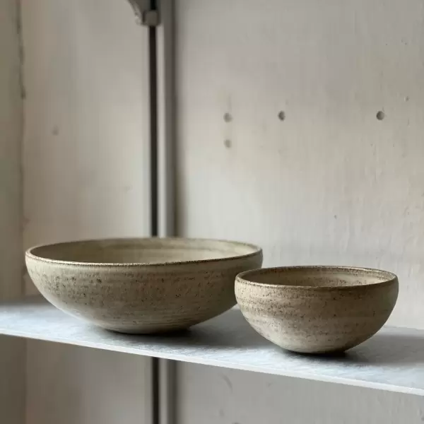 Odd Boys Ceramic - Skål Medium, Off-white 