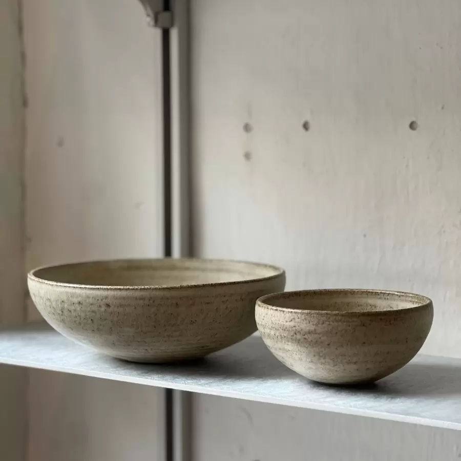 Odd Boys Ceramic - Skål Medium, Off-white 