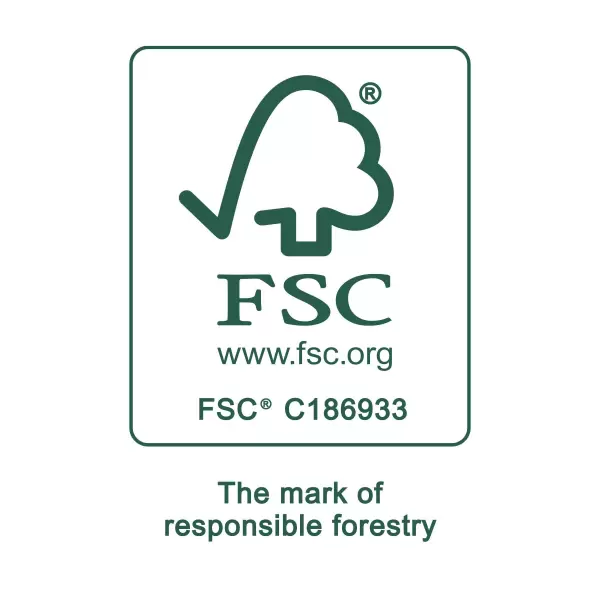 INCADO - A4 ramme Slim Green, FSC MIX