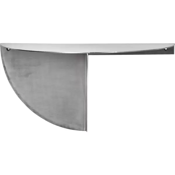House Doctor - Side table, HDMega, Brushed silver finish