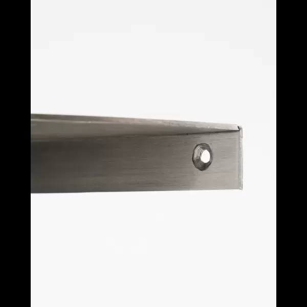 House Doctor - Sidebord Mega, Børstet Sølvfinish
