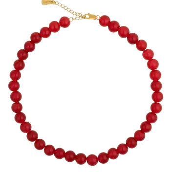 House of Vincent - Halskæde Candy Coral M, Berry