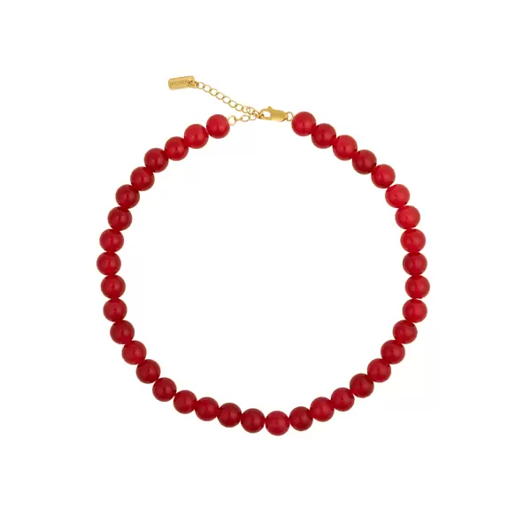 House of Vincent - Halskæde Candy Coral M, Berry