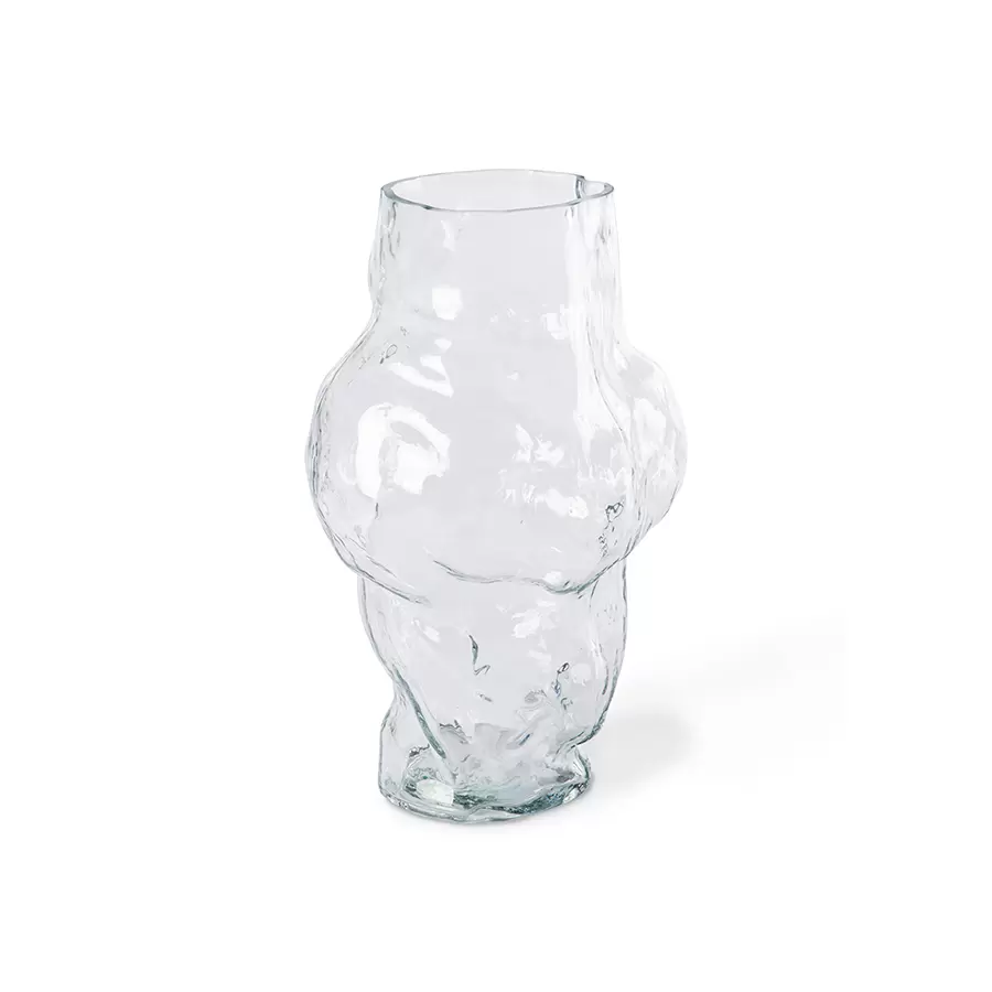 HK living - Cloud Vase Høj, Klart Glas