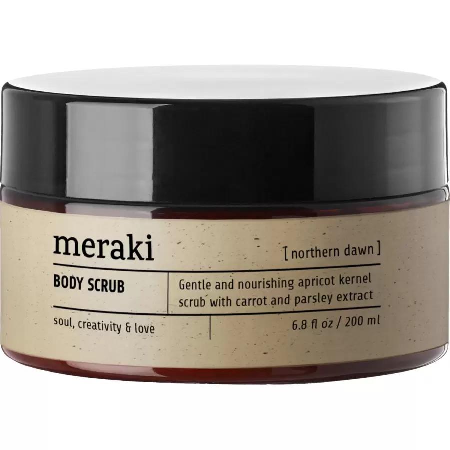meraki - Body scrub, Northern dawn, 200 ml