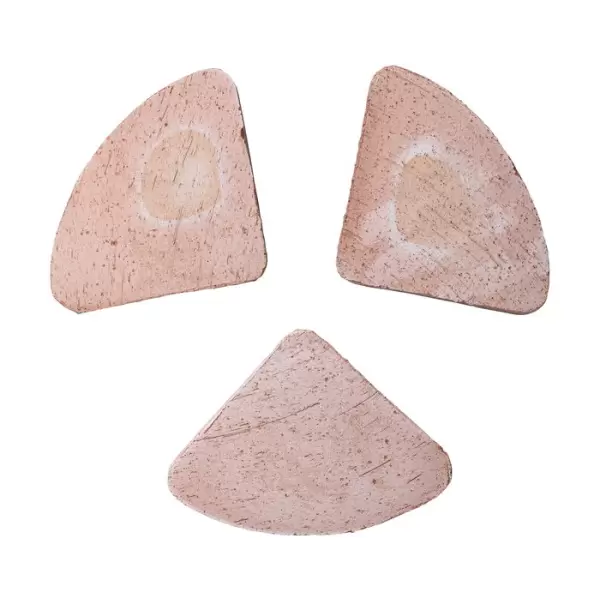 Bergs Potter - 1 stk. Krukkefod Triangle Rosa, Small