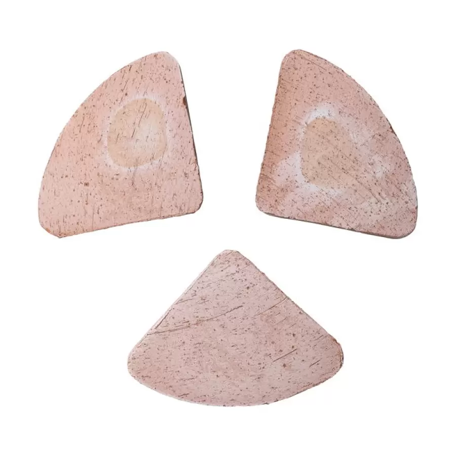 Bergs Potter - 1 stk. Krukkefod Triangle Rosa, Small