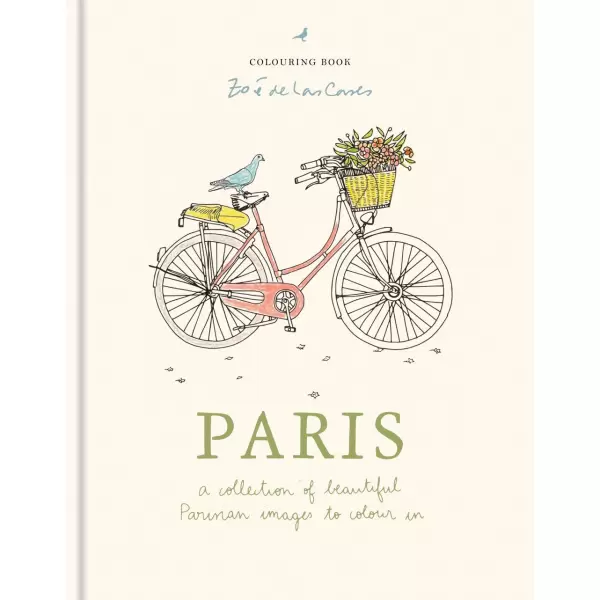 New Mags - Paris Colouring Book - Zoé De Las Cases