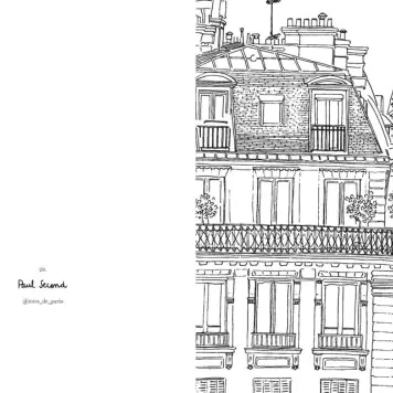 New Mags - Paris Colouring Book - Zoé De Las Cases