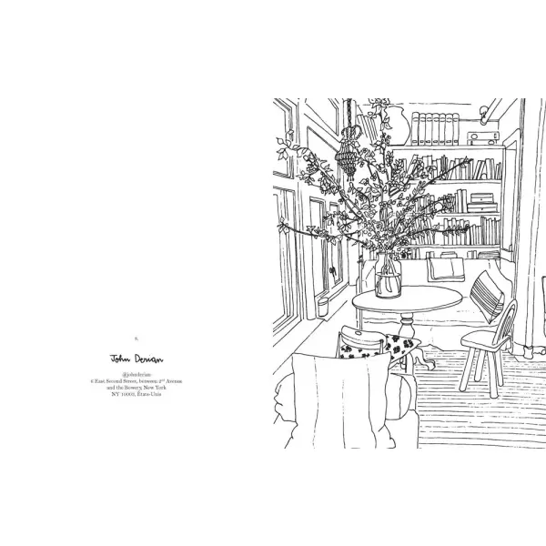 New Mags - Chez Moi Colouring Book - Zoé De Las Cases