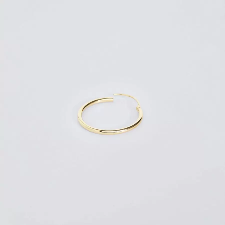 Trine Tuxen - Ørering Hoop I, Forgyldt - sælges enkeltvis